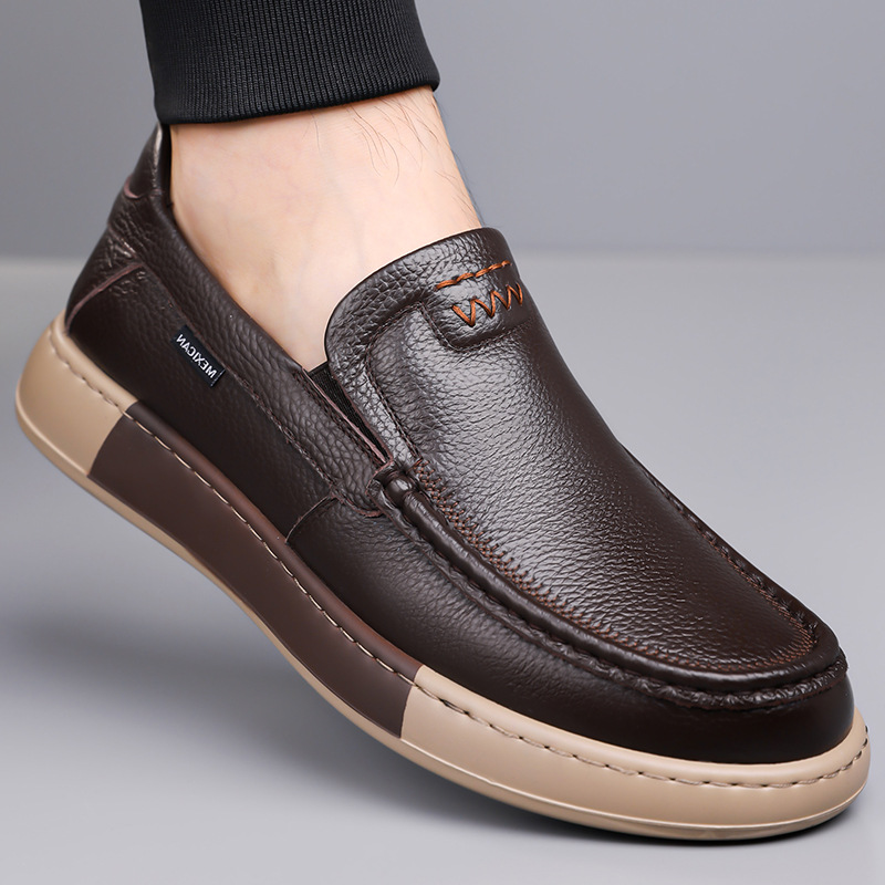 Men'S Shoes Dockers - Classic Men's Business Loafers Thick-Soled Comfortable