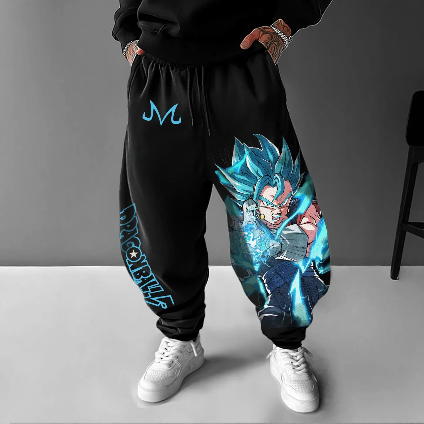 Men Shoes Joggers - 2026 Summer Dragon Ball Vegito Blue