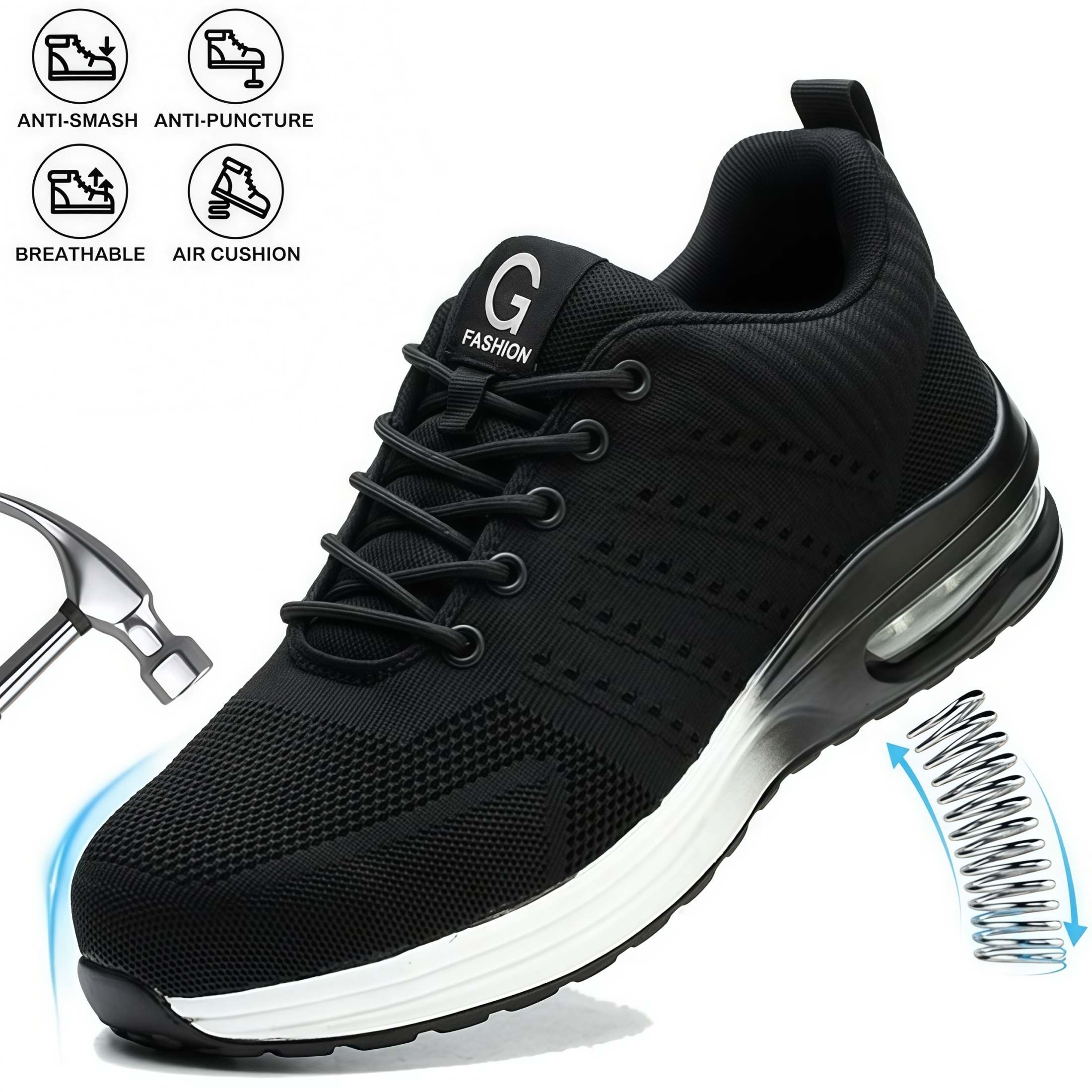 Men Shoes Sneakers - Indestructible Safety Shoes For Women Steel