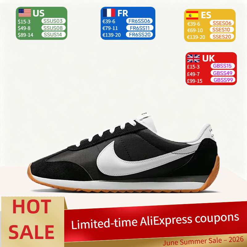 Men'S Shoes Nike Black - Nike Pacific Fashion Retro Simple Trendy
