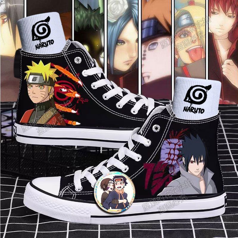 Canvas Sneaker High - 2026 New Naruto Men Women Canvas