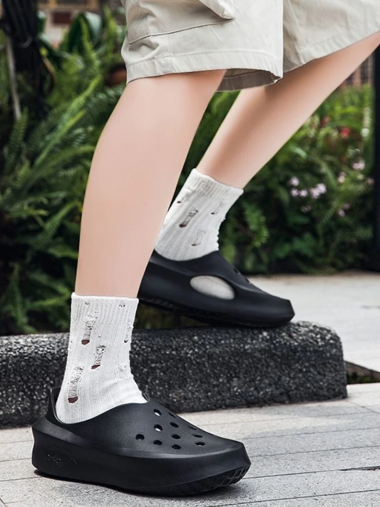 Men'S Shoes Clearance Sale - With Platform Man Sandals Beach Height
