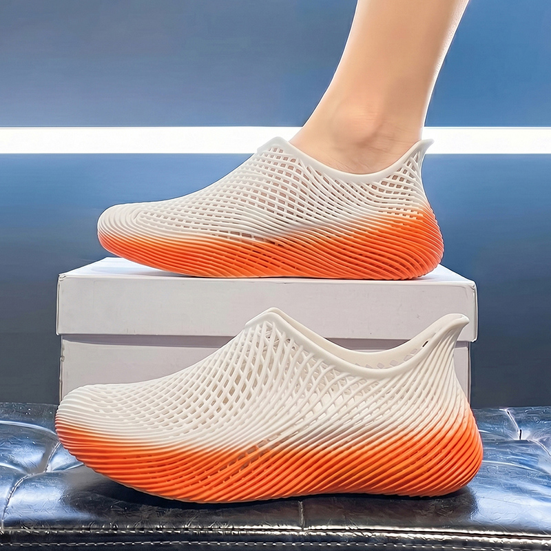 Summer 3D Printed Clogs Lightw - Men Shoes Sneakers 评论和价格