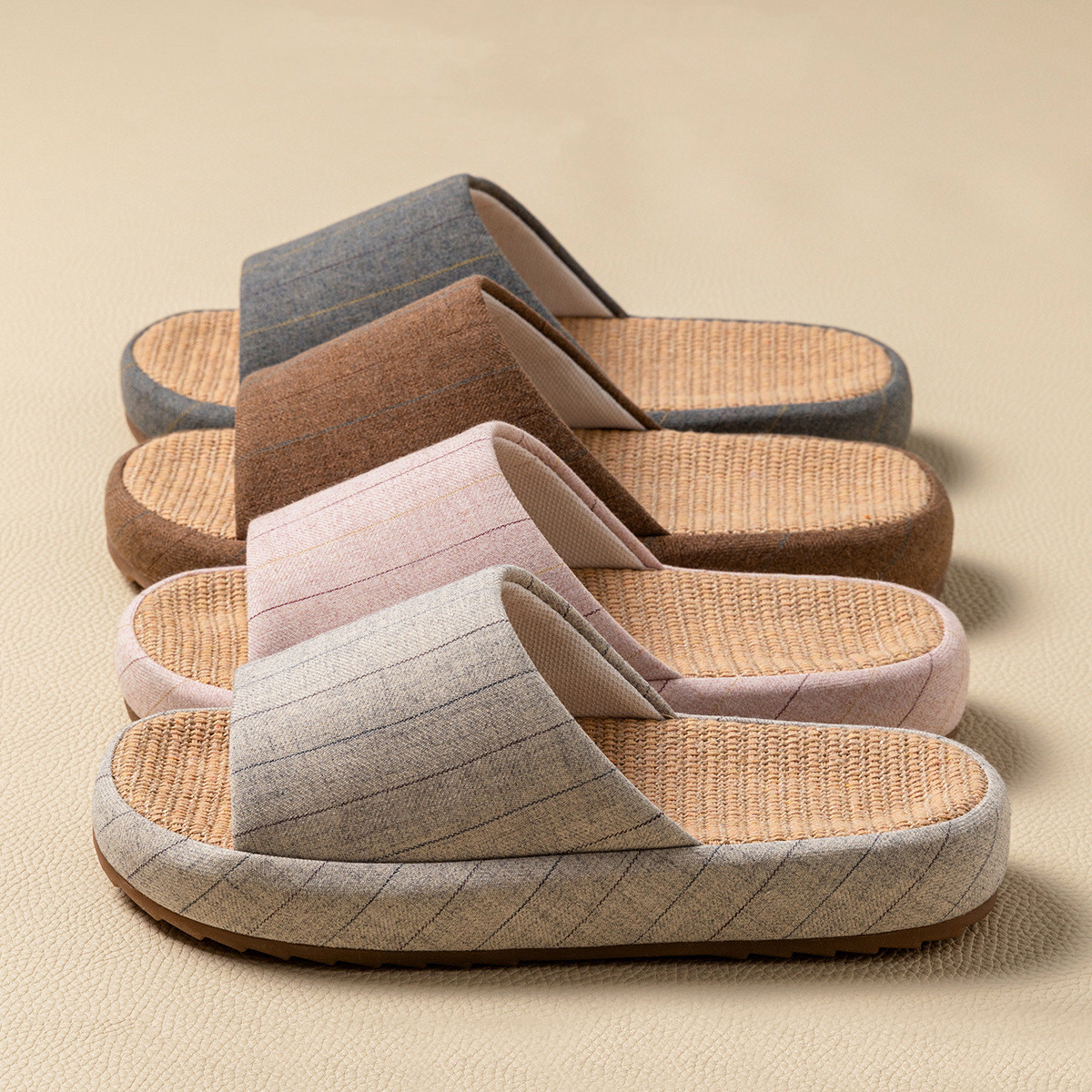 Summer Women Home Slippers Lin - Men'S Shoes Slip On 评论和价格