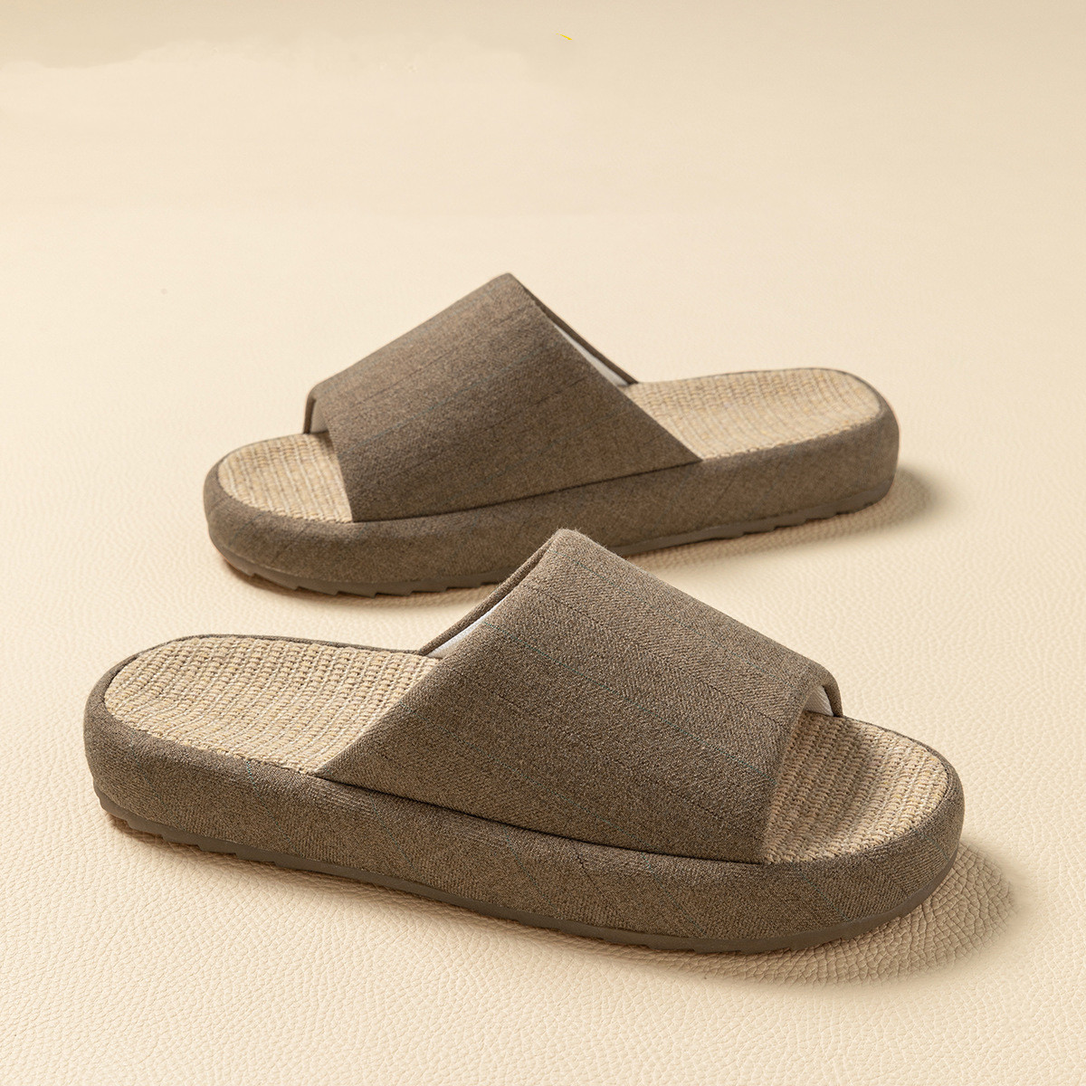 Summer Women Home Slippers Lin - Men'S Shoes Slip On 评论和价格