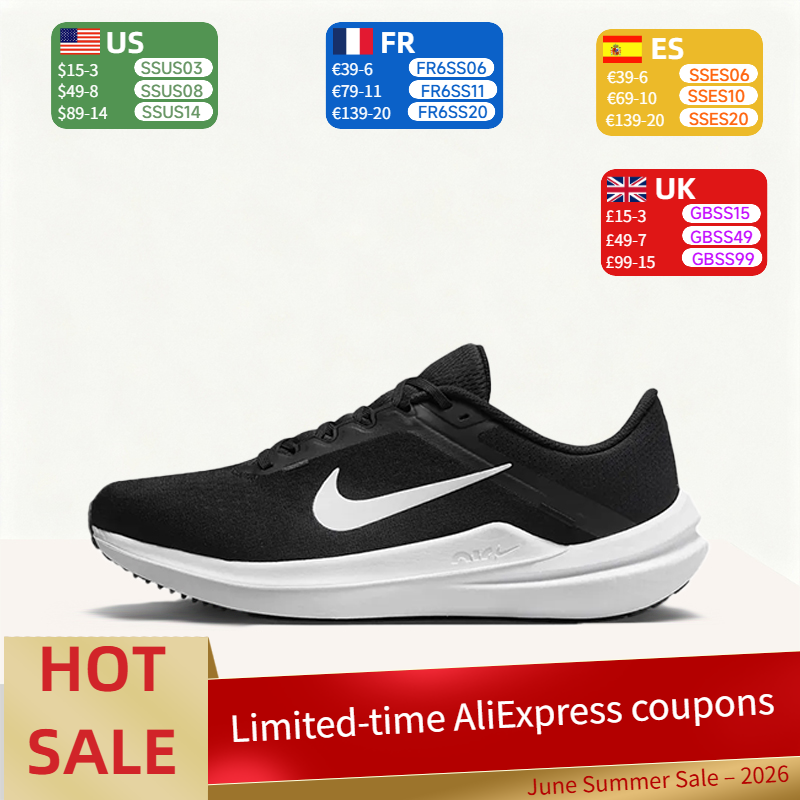 Nike Air Winflo 10 Men's Black - Men'S Shoes Nike Black 评论和价格
