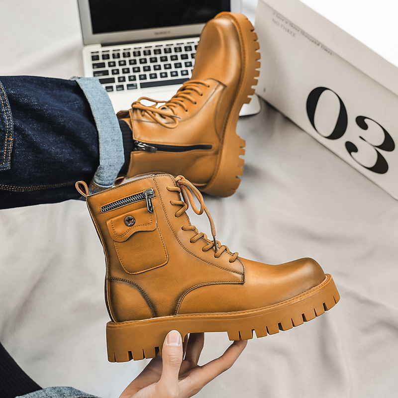 2025 Trend Men Boots Sneakers  - Men'S Shoes Dockers 评论和价格