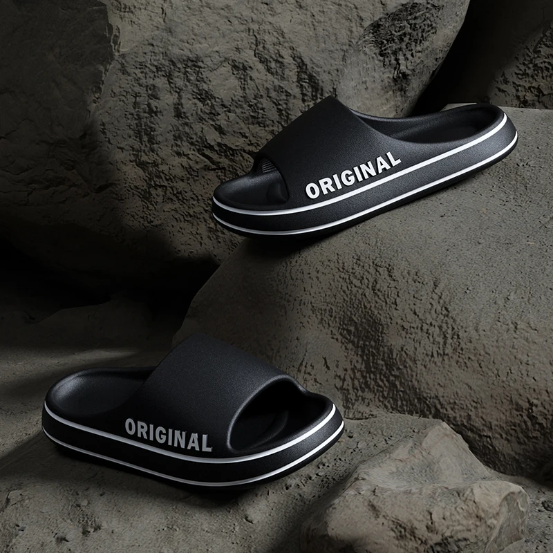 Summer Couple Slides Solid Col - Men'S Shoes Slip On 评论和价格