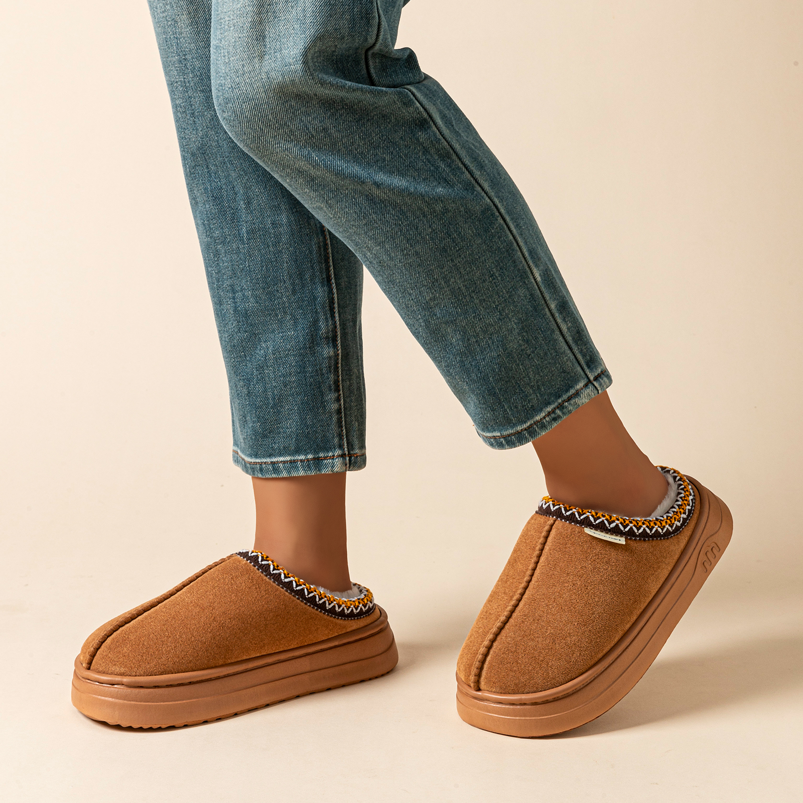 Winter Anti-slip Women's Soft  - Men'S Shoes Slip On 评论和价格