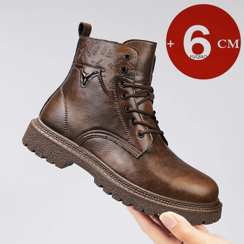 6cm Invisible Height Increasin - Men'S Shoes Increase Height 评论和价格