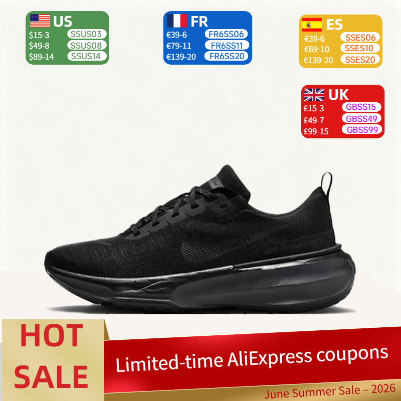Nike Invincible 3 Men's Runnin - Men'S Shoes Nike Black 评论和价格