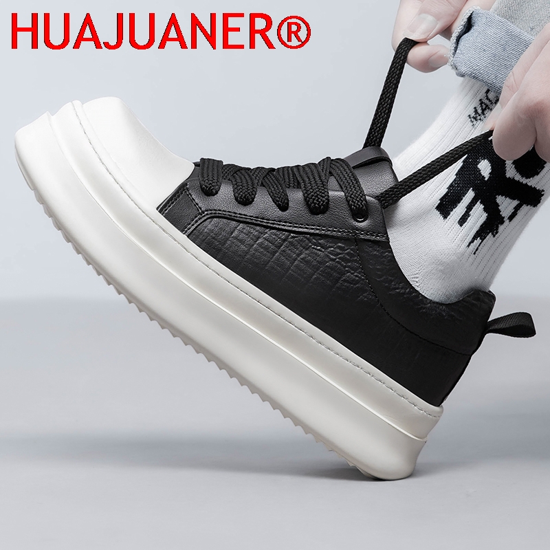Men's Leather Elevator Shoes 7 - Men'S Shoes Increase Height 评论和价格