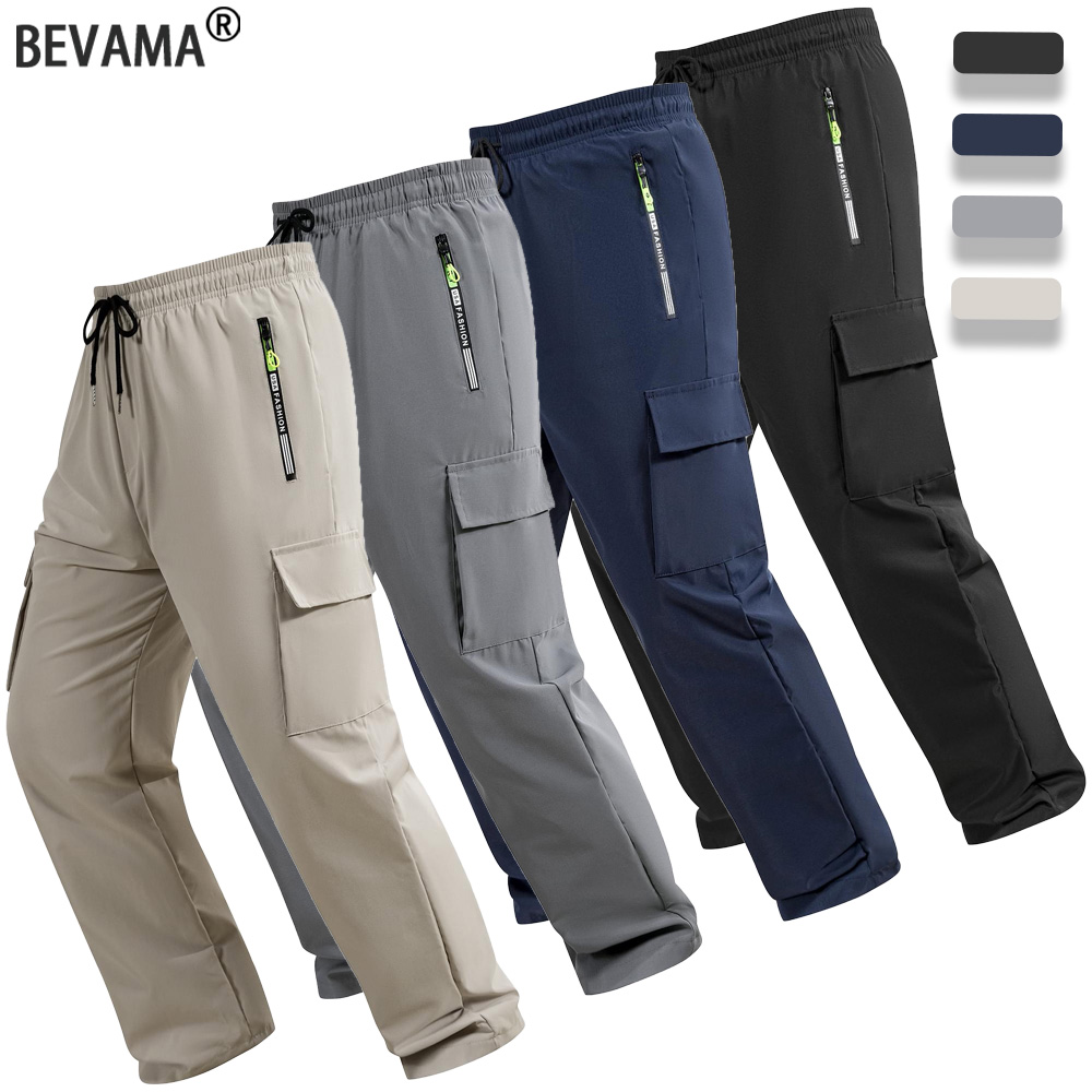 Spring Autumn Men's Cargo Pant - Men Shoes Joggers 评论和价格