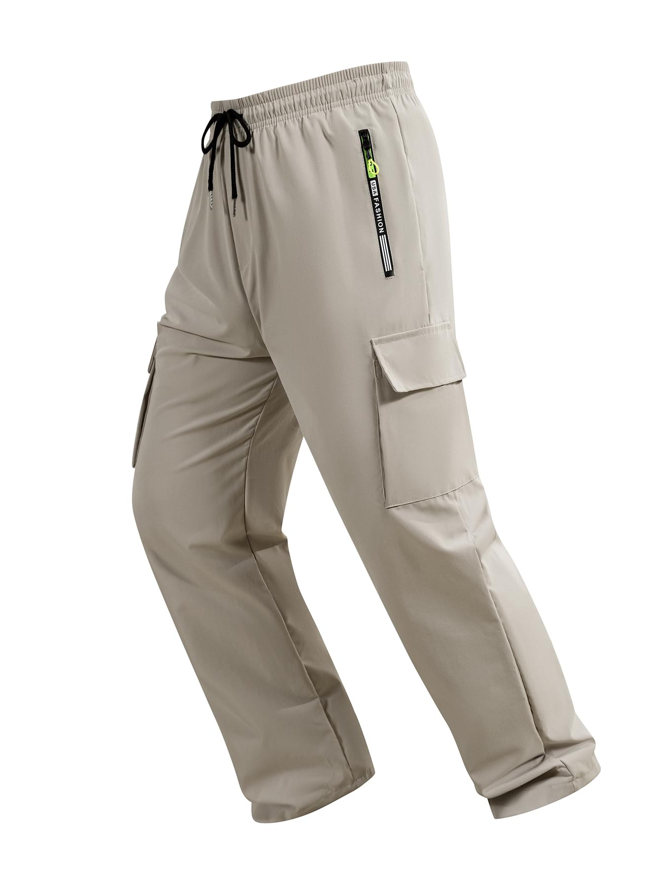 Spring Autumn Men's Cargo Pant - Men Shoes Joggers 评论和价格