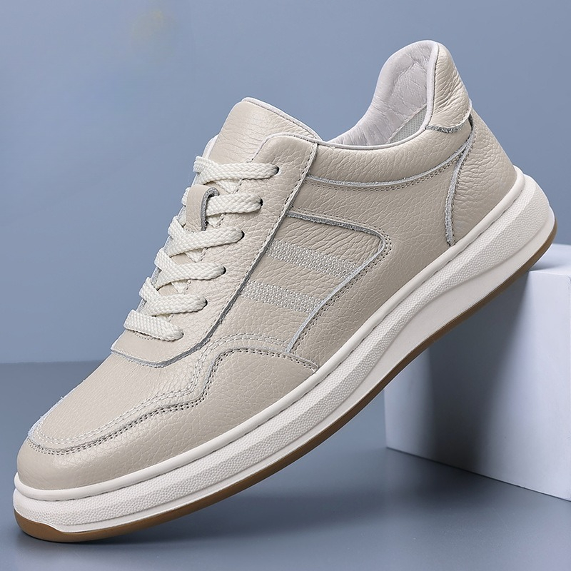 Men's Genuine Leather Casual S - Boat Shoe Leather 评论和价格