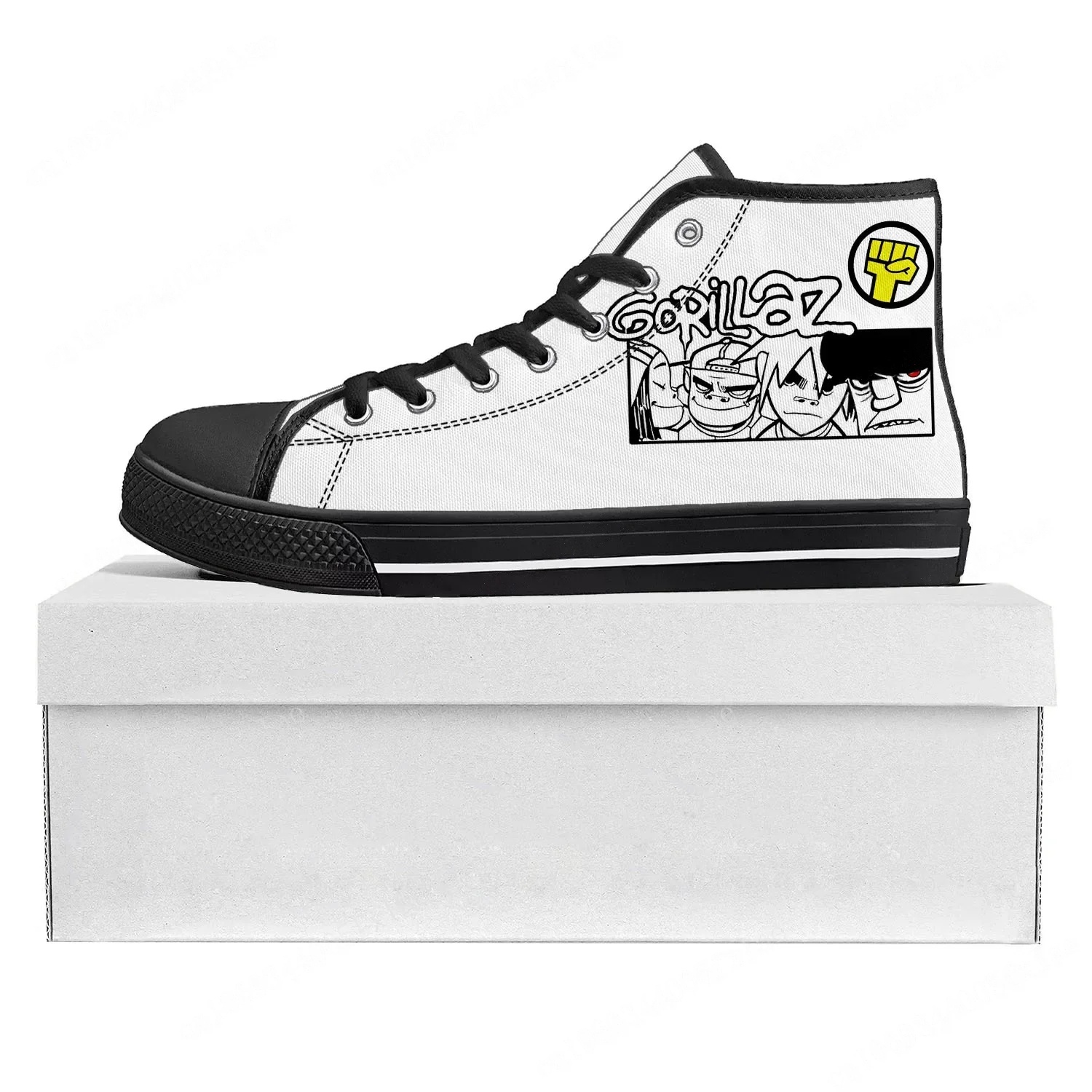 Gorillaz Band High Top High Qu - Canvas Sneaker High 评论和价格