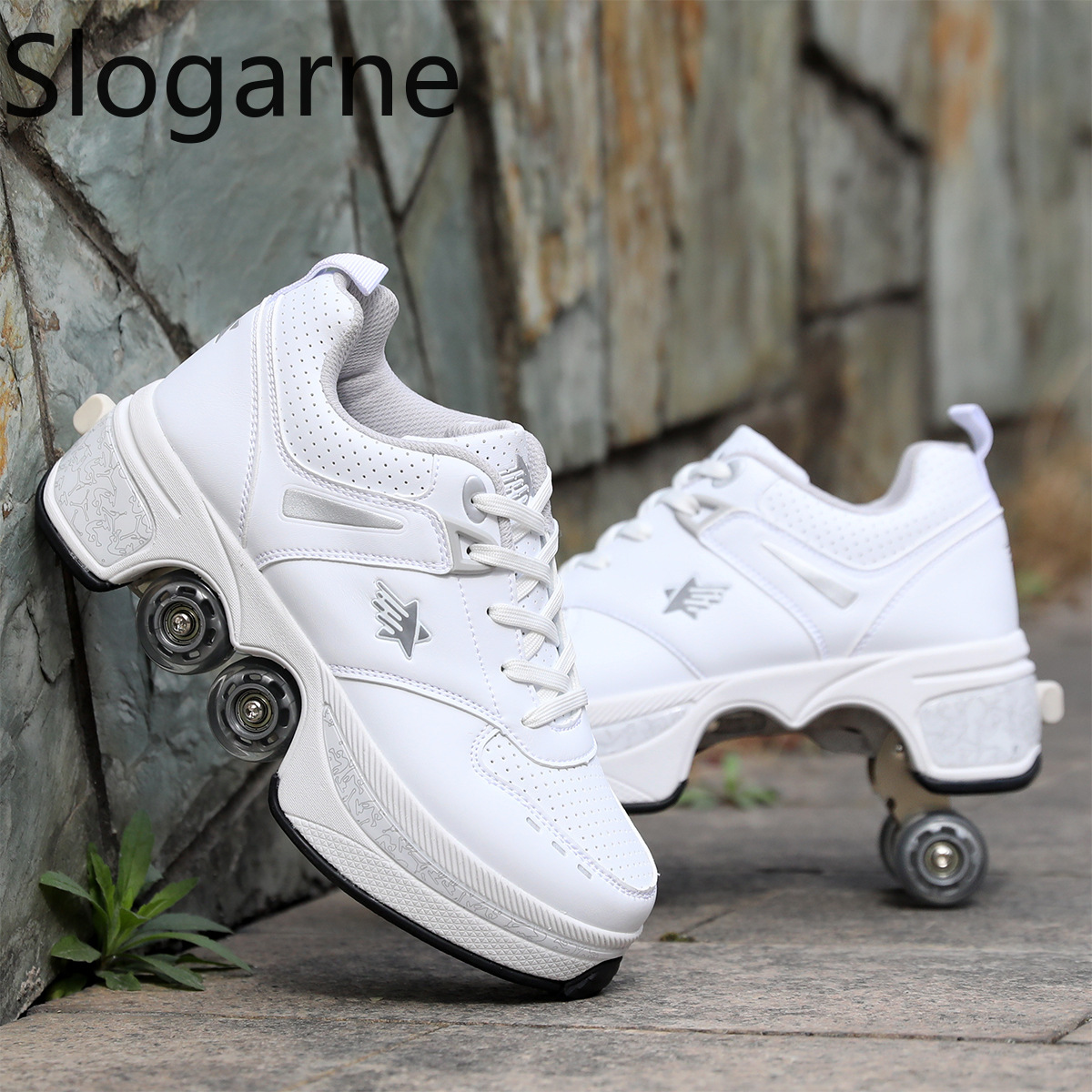 Women 4 Wheels Deformation Rol - Men Shoes Sneakers 评论和价格