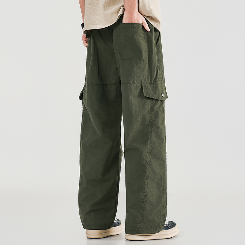 Summer Men's Workwear Wide Leg - Men Shoes Joggers 评论和价格