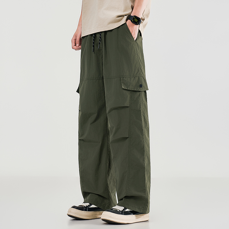 Summer Men's Workwear Wide Leg - Men Shoes Joggers 评论和价格