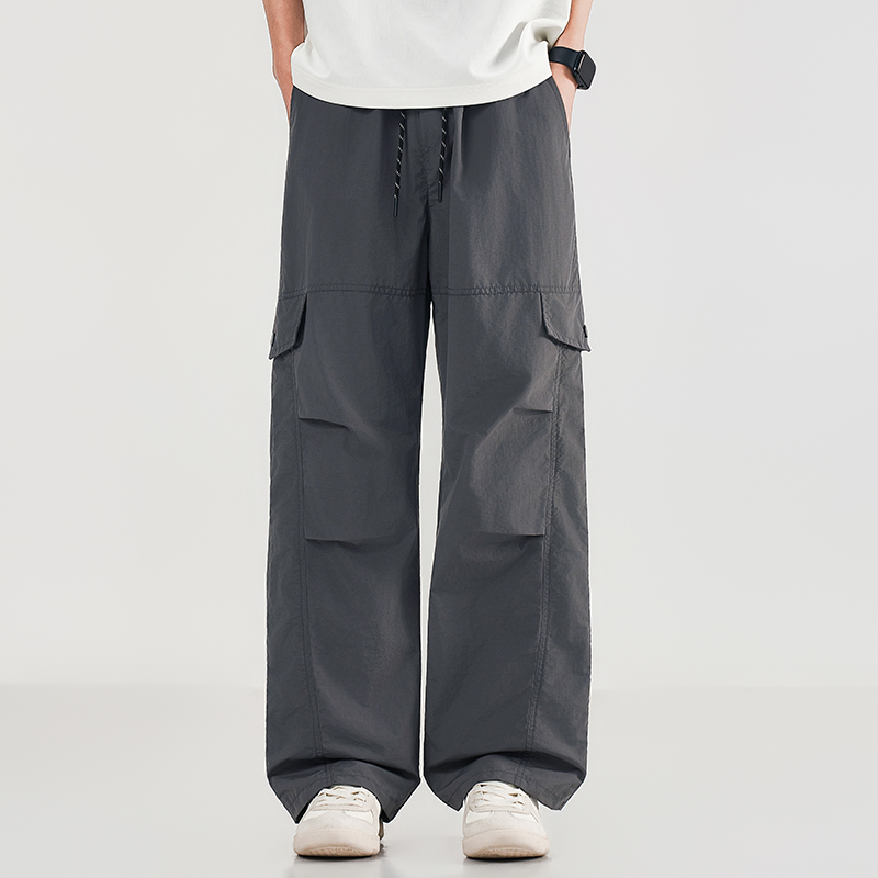 Summer Men's Workwear Wide Leg - Men Shoes Joggers 评论和价格