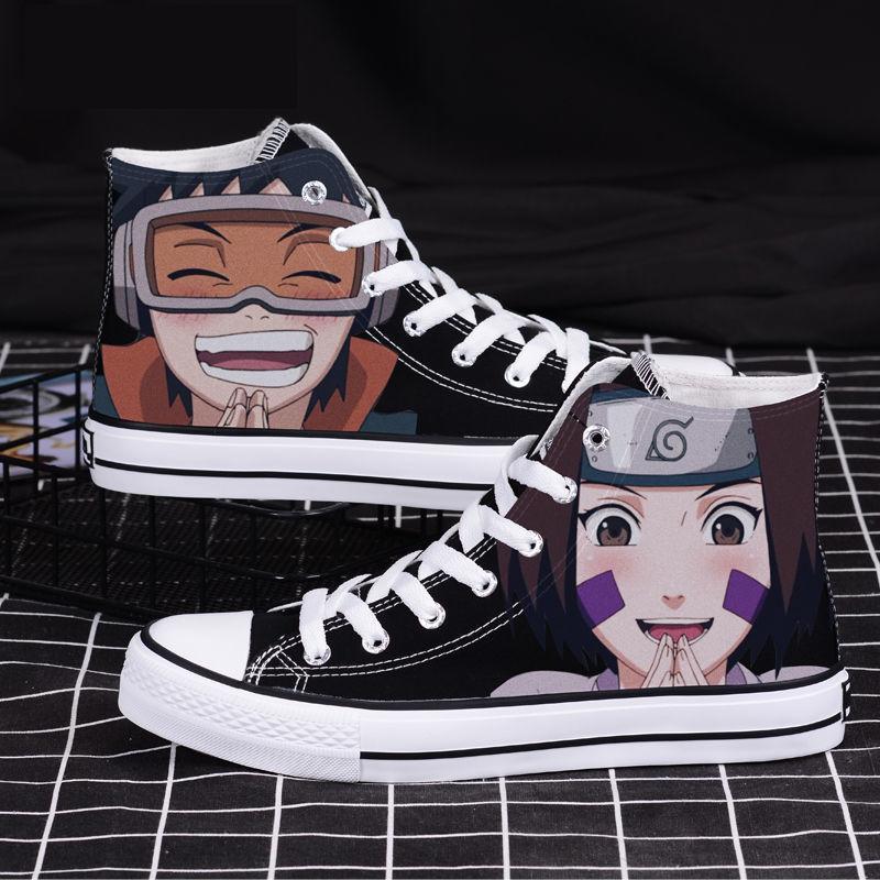 2026 New Naruto Men Women Canv - Canvas Sneaker High 评论和价格