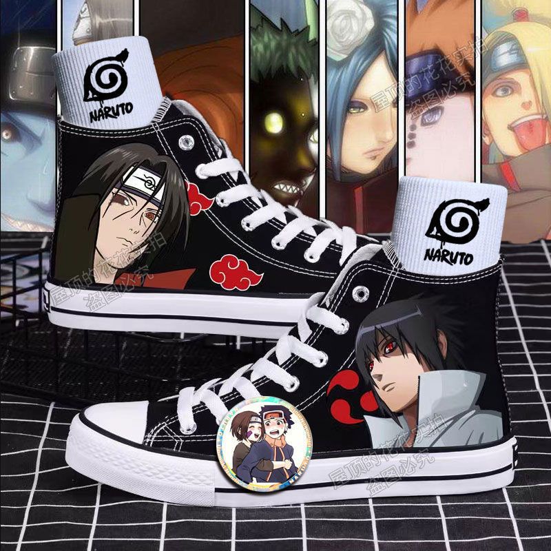 2026 New Naruto Men Women Canv - Canvas Sneaker High 评论和价格