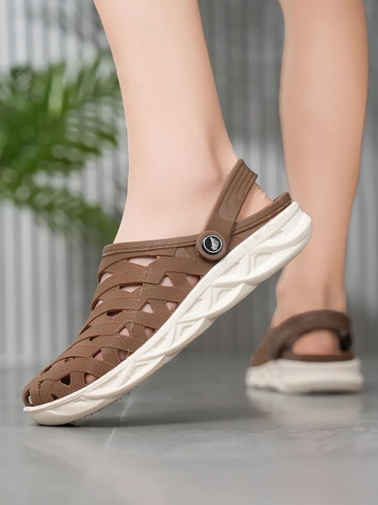 Flat Men's Sandal Beach Open T - Men'S Shoes Clearance Sale 评论和价格