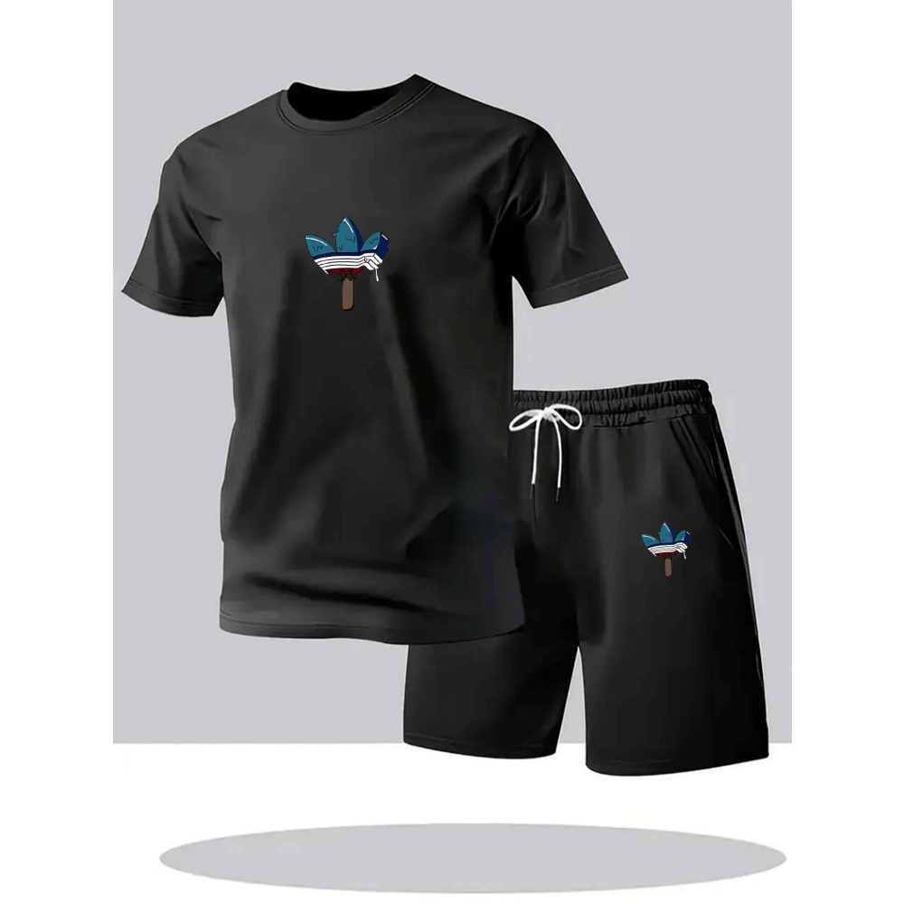 Summer Men's Sets Fashion Trac - Men Shoes Joggers 评论和价格