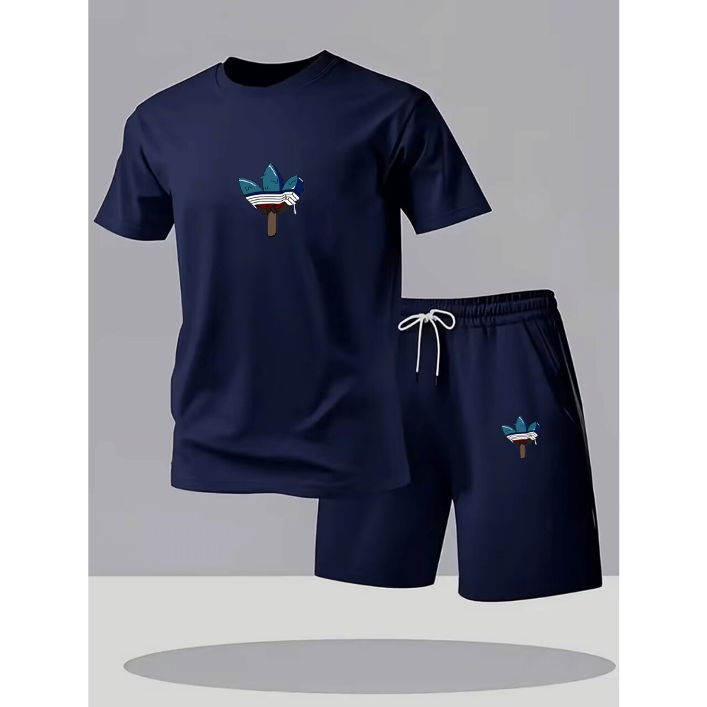 Summer Men's Sets Fashion Trac - Men Shoes Joggers 评论和价格