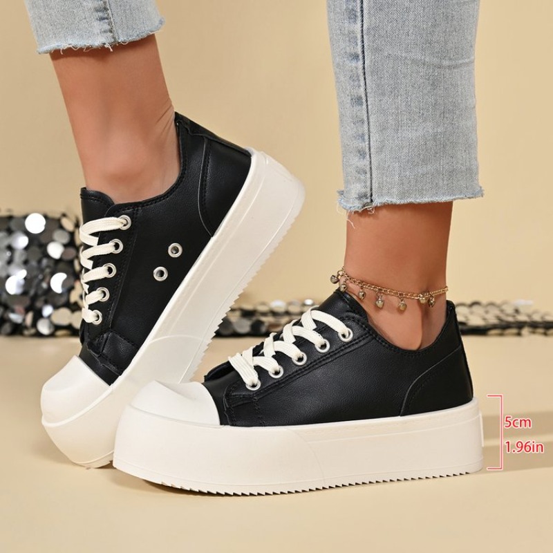 2026 Couple Platform Shoes Lux - Canvas Sneaker High 评论和价格