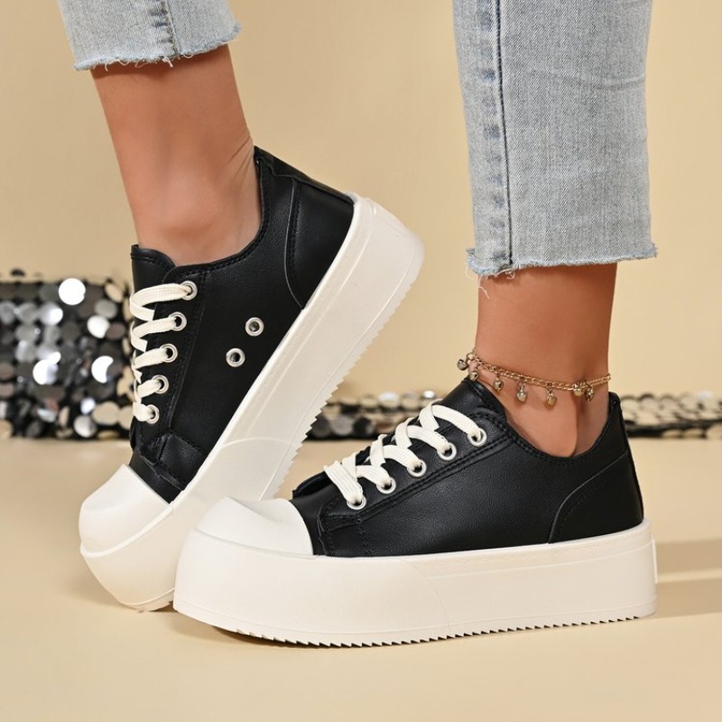 2026 Couple Platform Shoes Lux - Canvas Sneaker High 评论和价格