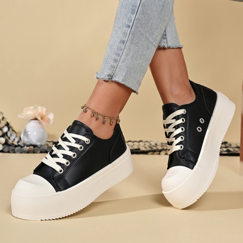 2026 Couple Platform Shoes Lux - Canvas Sneaker High 评论和价格