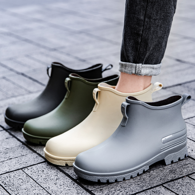 Fashionable Waterproof Rain Bo - Men'S Shoes Water Resistant 评论和价格