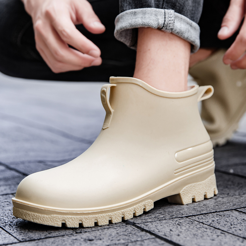 Fashionable Waterproof Rain Bo - Men'S Shoes Water Resistant 评论和价格