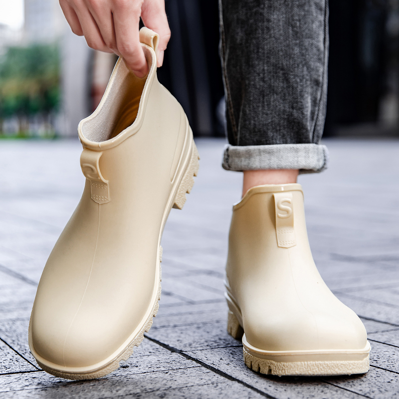 Fashionable Waterproof Rain Bo - Men'S Shoes Water Resistant 评论和价格
