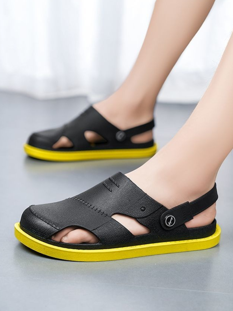 Outdoor Closed Toe Hollow Man  - Men'S Shoes Clearance Sale 评论和价格