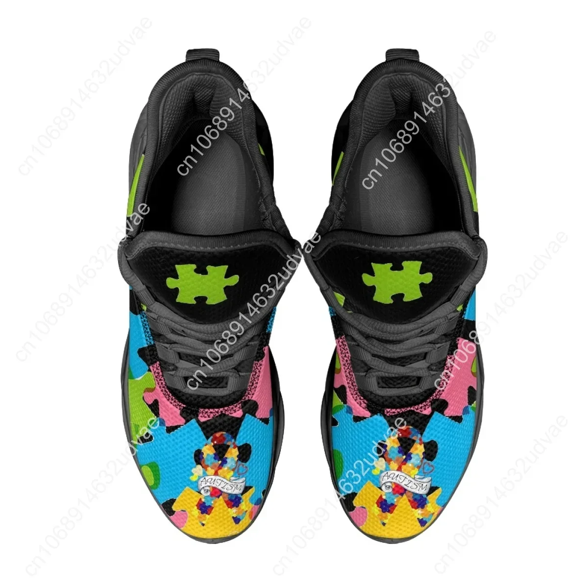 Autism Awareness Sports Runnin - Men Shoes Sneakers 评论和价格