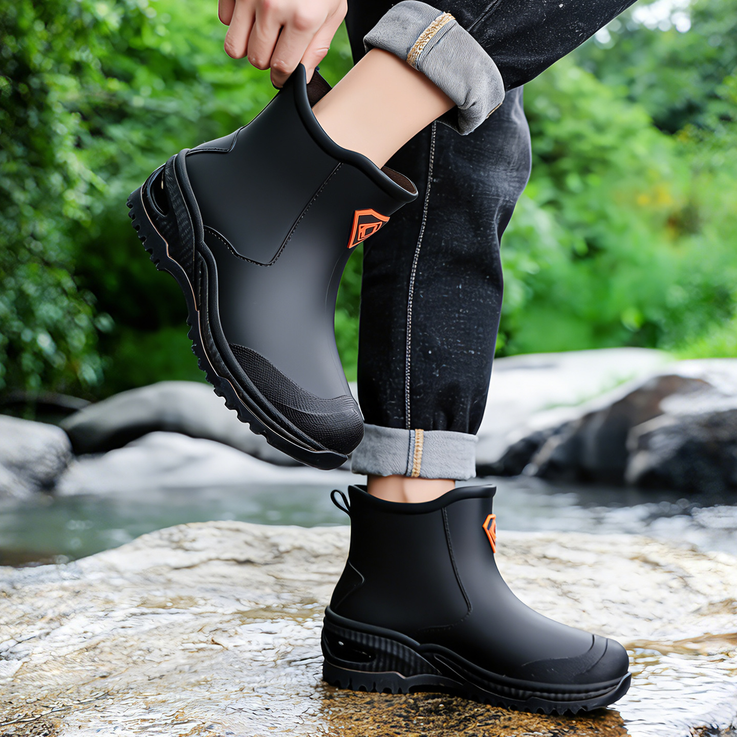 Wear resistant thick soled wat - Men'S Shoes Water Resistant 评论和价格
