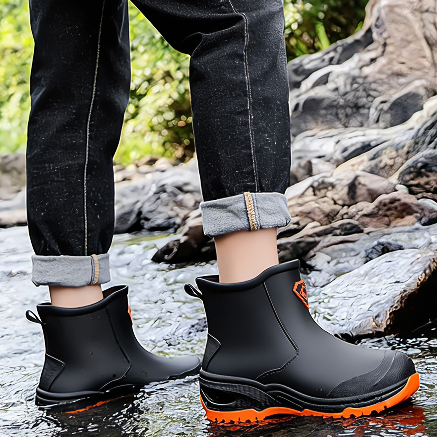 Wear resistant thick soled wat - Men'S Shoes Water Resistant 评论和价格