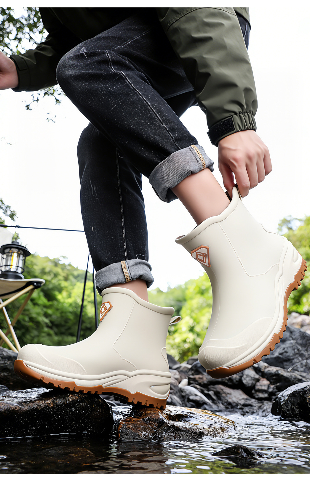 Wear resistant thick soled wat - Men'S Shoes Water Resistant 评论和价格
