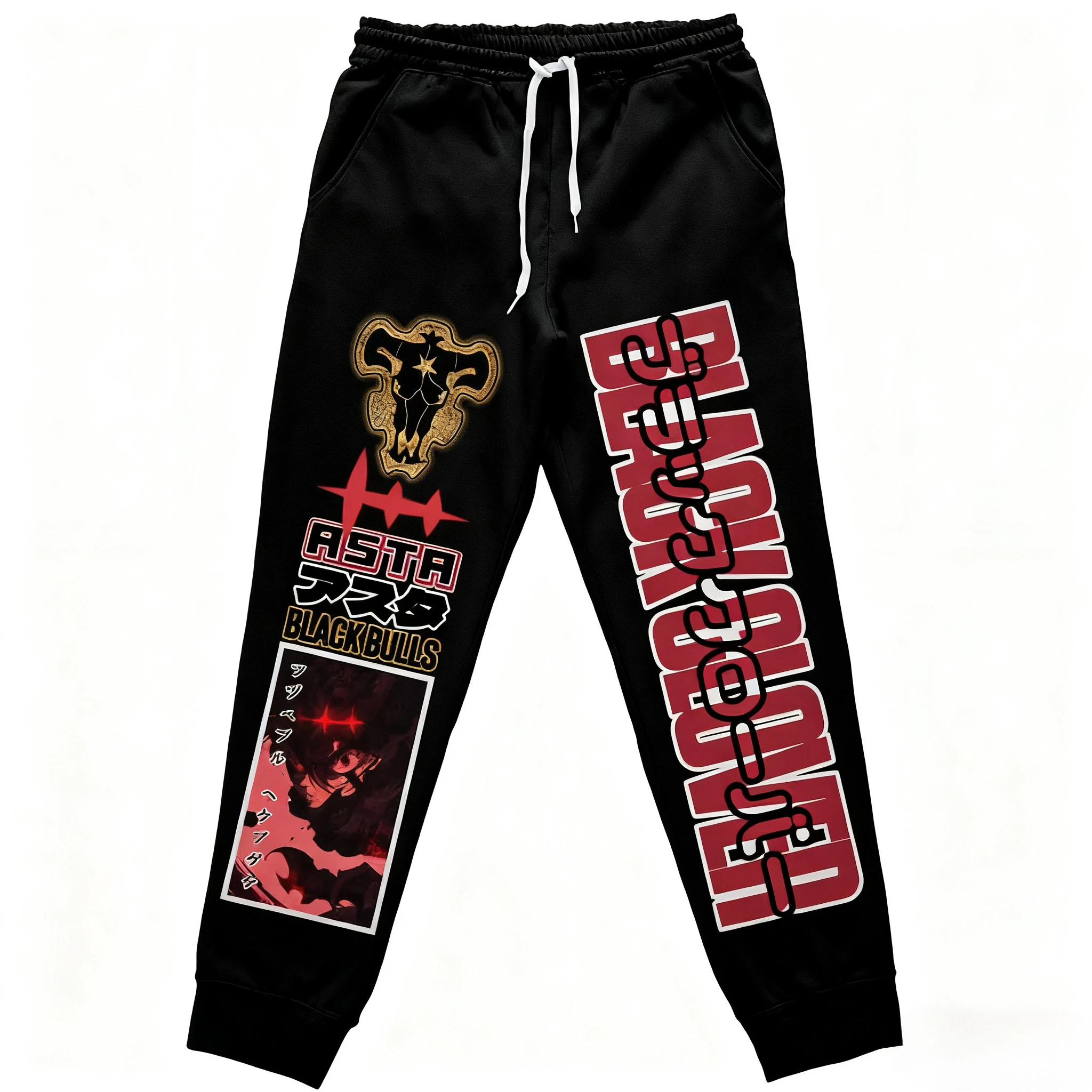 New Black Clover Anime Men Swe - Men Shoes Joggers 评论和价格
