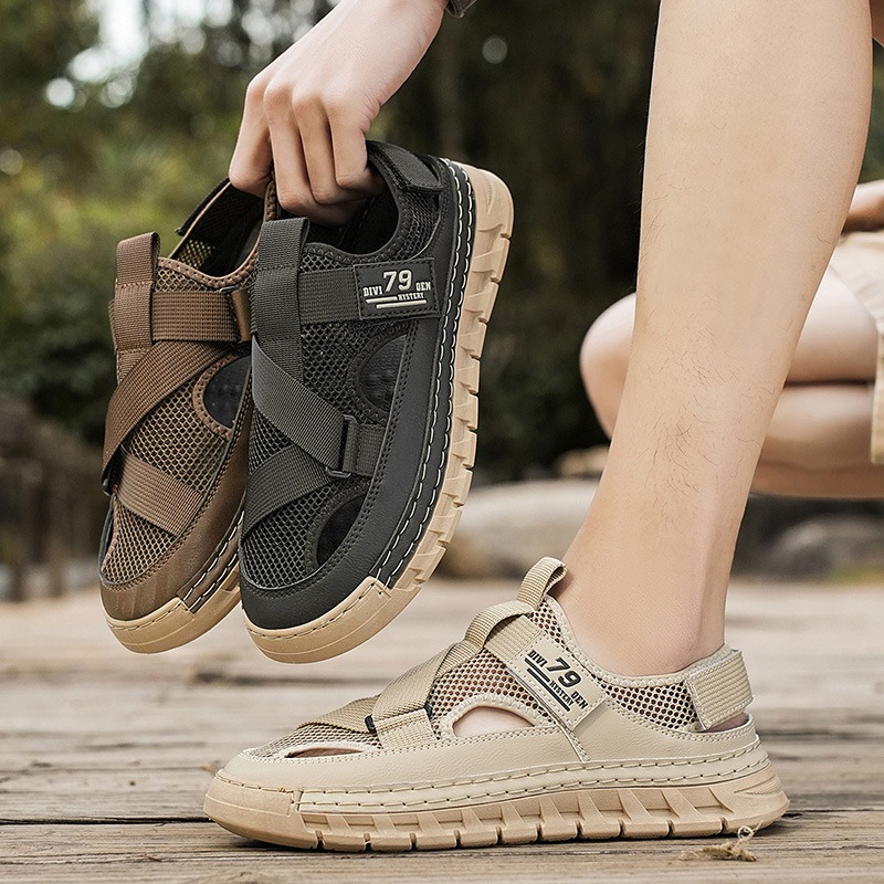 Mens Sandals Summer Mesh Breat - Sandal Sport Outdoor 评论和价格
