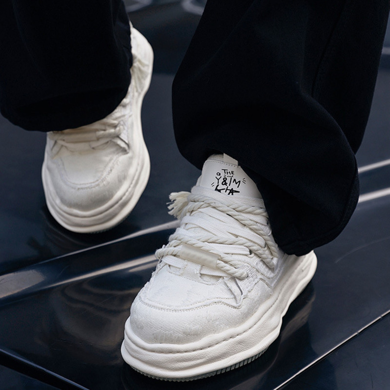 New Style Sneakers Men Hidden  - Canvas Sneaker High 评论和价格