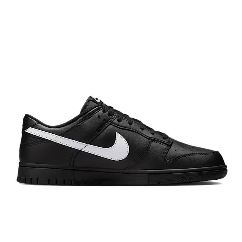 Nike Dunk Low-Top Skate Shoes  - Men'S Shoes Nike Black 评论和价格