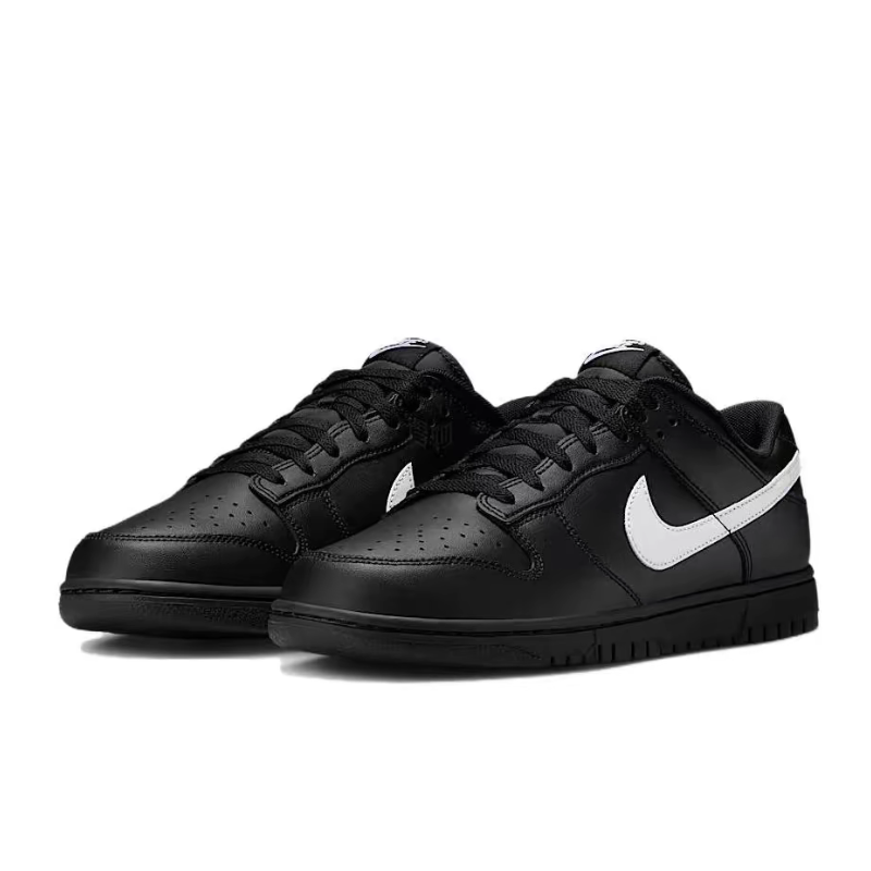 Nike Dunk Low-Top Skate Shoes  - Men'S Shoes Nike Black 评论和价格