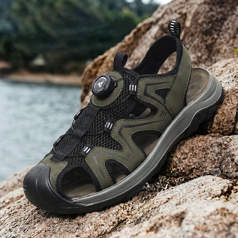 Summer Outdoor Sandals Shoes M - Men'S Shoes Water Resistant 评论和价格