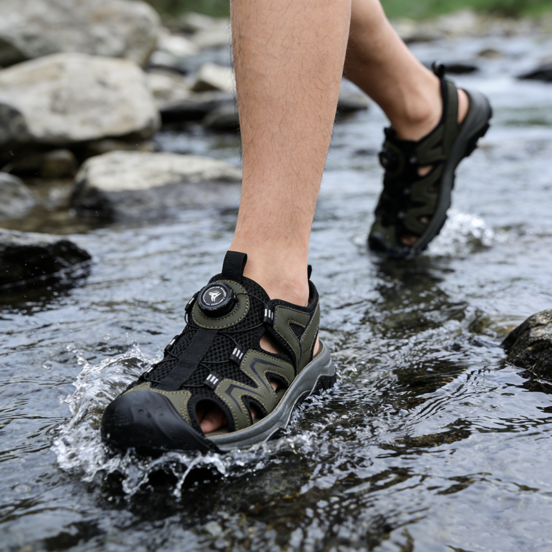 Summer Outdoor Sandals Shoes M - Men'S Shoes Water Resistant 评论和价格