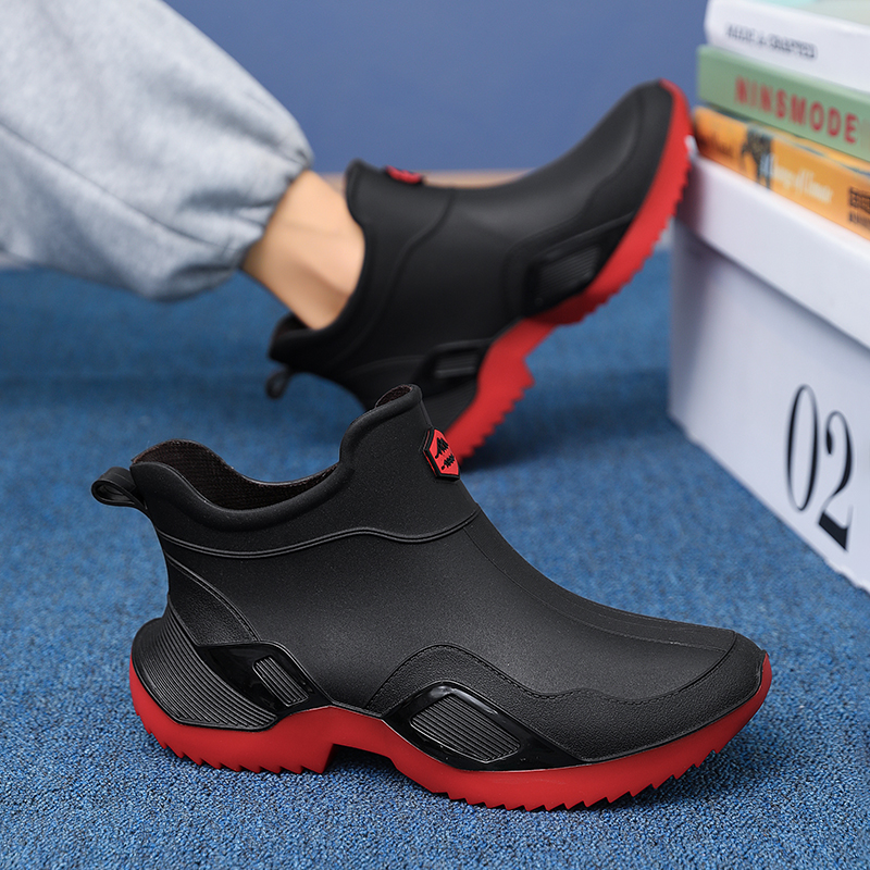 Rain Shoes for Men Waterproof, - Men'S Shoes Water Resistant 评论和价格