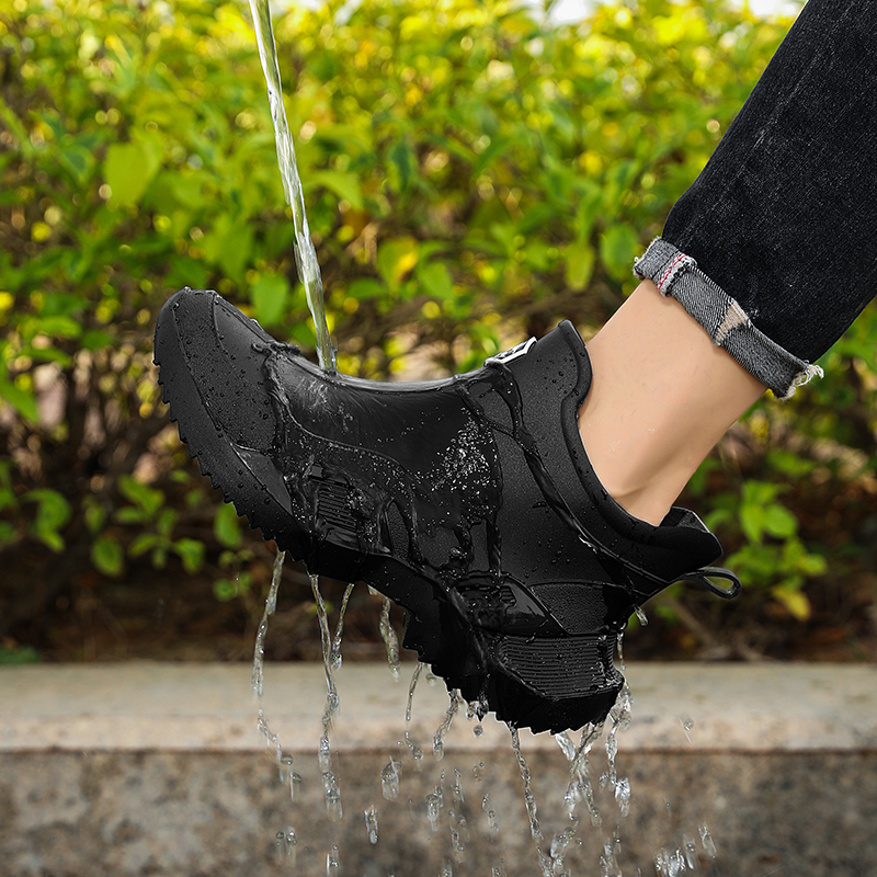 Rain Shoes for Men Waterproof, - Men'S Shoes Water Resistant 评论和价格
