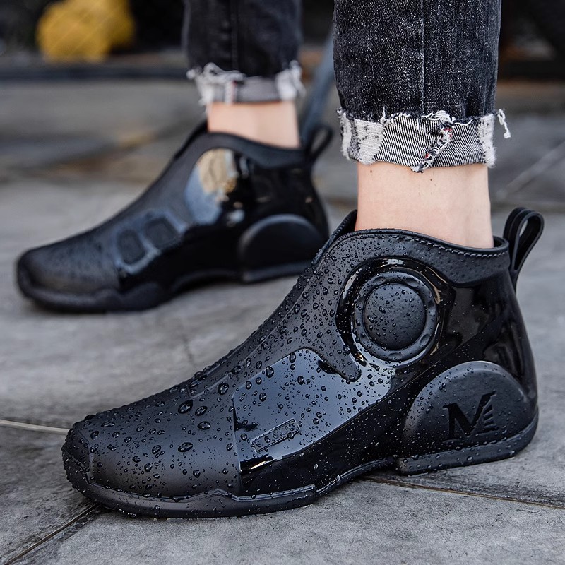 Men's High-quality Rain Shoes  - Men'S Shoes Water Resistant 评论和价格